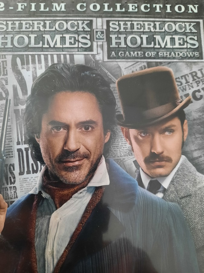 SHERLOCK HOLMES JA SHERLOCK HOLMES A GAME OF SHADOWS- DVD