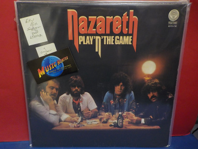 NAZARETH - PAYIN THE GAME SCANDINAVIAN -76 PRESS EX-/EX LP
