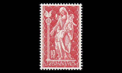 Liechtenstein 449 ** Schellenbergin Neitsyt Maria (1965)