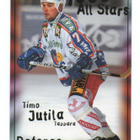 Jääkiekkokortti n:o 176  1996 TIMO JUTILA. TAPPARA. - pikkukuva 1
