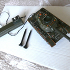Panssarivaunu M-40 Peltilelu made in Japan Modern Toys - pikkukuva 3