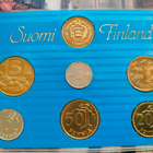Rahasarja 1987 Suomen Rahapajan leimakiiltoiset metallirahat - pikkukuva 1