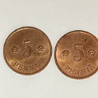5 penniä 1935 ja 1937 - pikkukuva 1