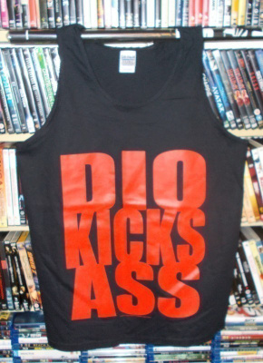 DIO KICKS ASS TANK TOP  (UUSI)