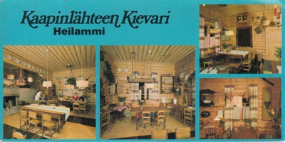 Heilammi, Kaapinlähteen Kievari, sommitelmakortti  p263