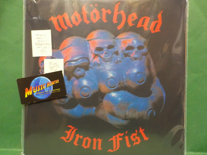 MOTORHEAD - IRON FIST - RARE REISSUE 180g LP M-/M-