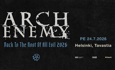 Arch Enemy Tavastia 24.7.2026 yksi pdf lippu