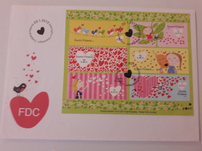 FDC (ensipäiväkuori) Ystävä 2012