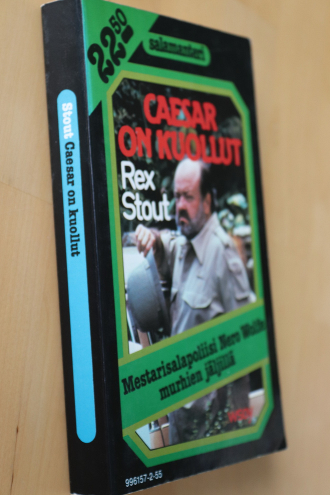 Rex Stout : Caesar on kuollut ( WSOY salamanteri )