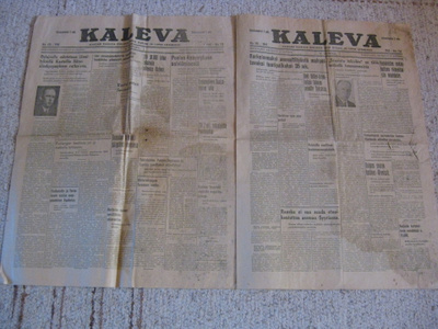 Kaleva 4nroa vuodelta 1945