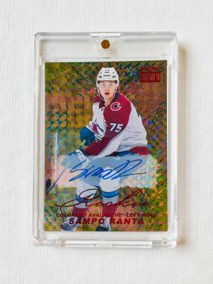 Sampo Ranta - 21-22 SkyBox Premium Rookie Auto
