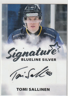 Tomi Sallinen Kiekko-Espoo Signature Blueline 2024-25