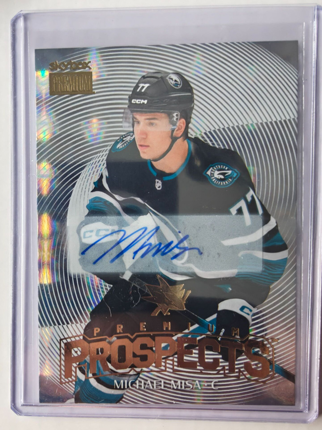 Michael Misa 2025-26 Skybox Metal Universe Premium Prospects