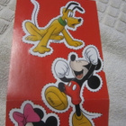 Disney Liimamerkki 4 kpl Hessu, Pluto, Mikki, Minni - pikkukuva 3