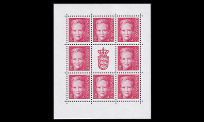 Tanska 1327kb ** Margrethe 4.25 Kr (2003)