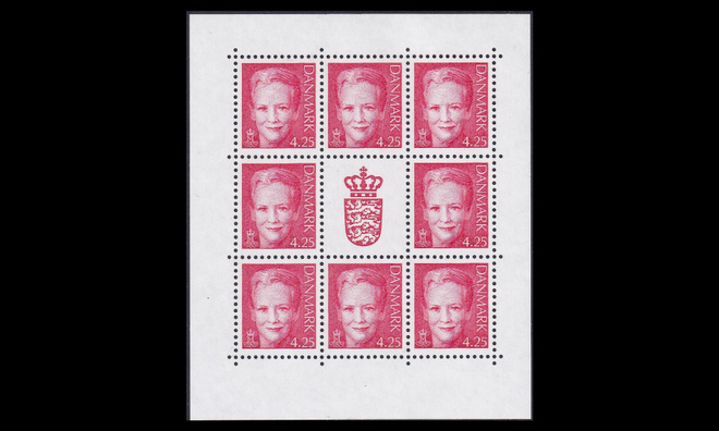 Tanska 1327kb ** Margrethe 4.25 Kr (2003)