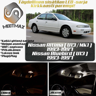 Nissan Altima (U13) Sisätilan LED-sarja 12-osain
