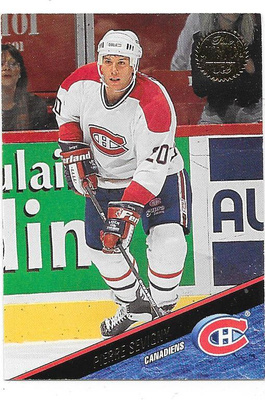 1993-94 LEAF #392 Pierre Sevigny , Montreal Canadiens RC