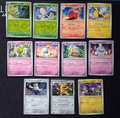 Pokemon kortit 11kpl (#71 Paldean Fates)
