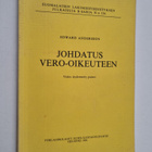 Edward Andersson : Johdatus vero-oikeuteen - pikkukuva 1
