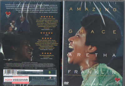 Amazing Grace Aretha Franklin (49 249) UUSI -FI- DVD suomik.