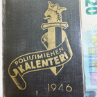 VANHA Poliisimiehen Kalenteri 1946 - pikkukuva 1
