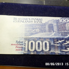 1000 mk 1986 8012252719 UUS / Pun kl 9-10 taittamaton - pikkukuva 2
