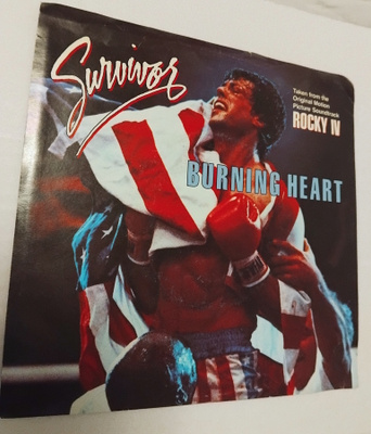 Surivor - Buning Heart 7'' vinyylisinkku