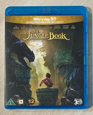 Viidakkokirja (2016) Blu-ray 3D + Blu-ray