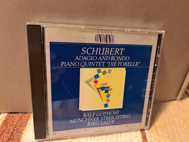Schubert:Adagio and Rondo ym.-Ralf Gothoni-Munchner S. CD