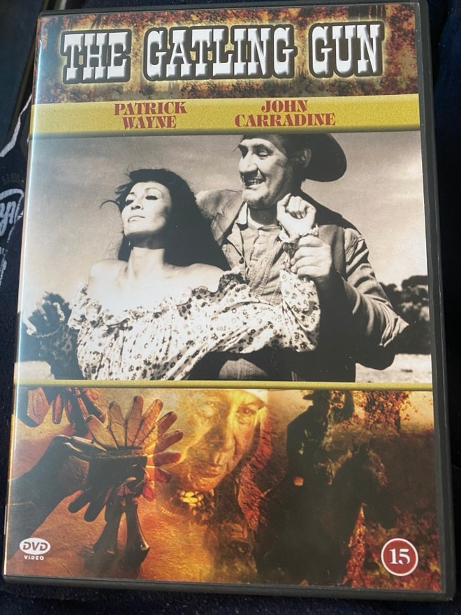 Western The Gatling Gun (1969/1971) - John Carradine