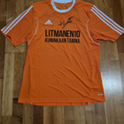Jari Litmasen nimmaroima Adidas paita ja kirja (#3326) - pikkukuva 1