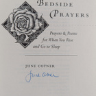 June Cotner : Bedside Prayers (signeerattu) - pikkukuva 3
