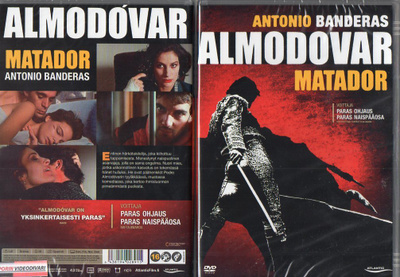 Matador (33 243) UUSI -FI- DVDsuomik. antonio banderas 1986