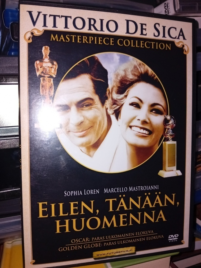 Dvd Eilen, tänään, huomenna ( SIS POSTIKULU  (