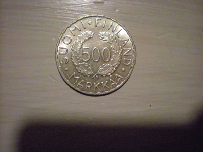 Helsingin Olympialaiset 1952 500 mk