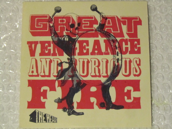 The Heavy • Great Vengeance And Furious Fire PROMO CD