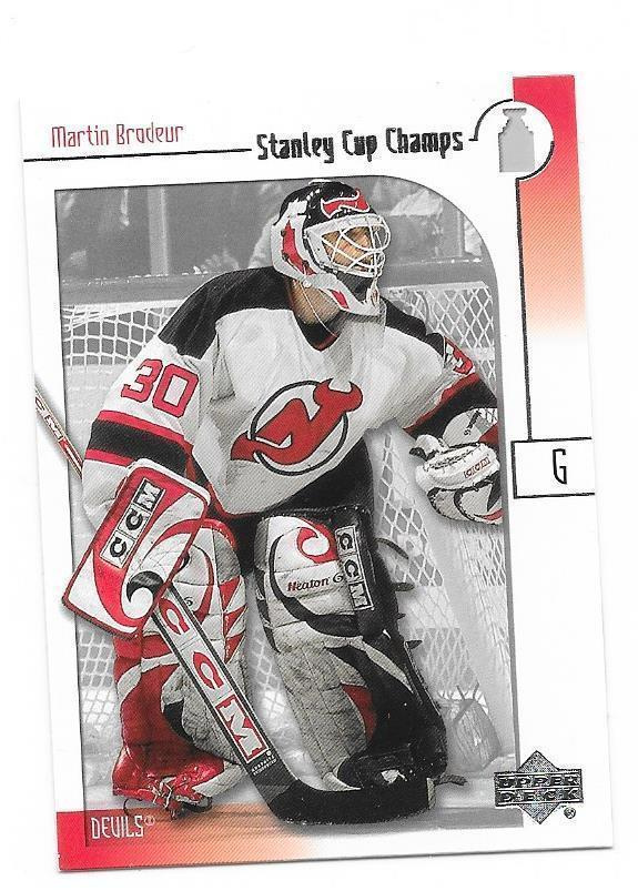 2001-02 Upper Deck Stanley Cup Champs #78 Martin Brodeur NJD