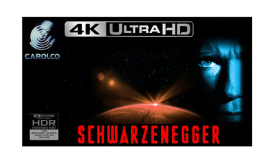 NEW TOTAL RECALL 4K UHD HDR + BLU-RAY (1990) - FREE SHIPPING