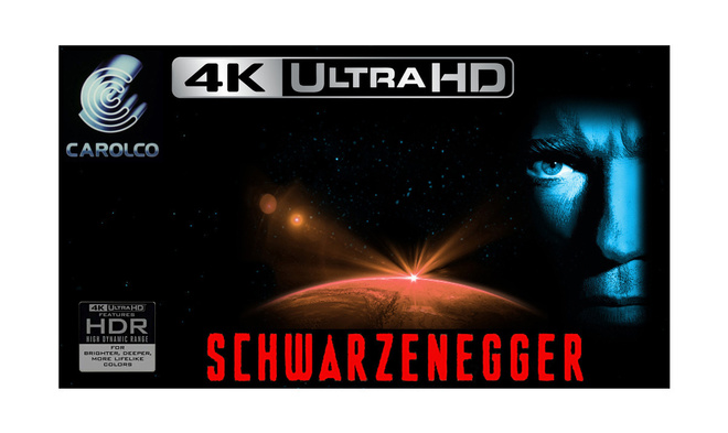 NEW TOTAL RECALL 4K UHD HDR + BLU-RAY (1990) - FREE SHIPPING