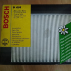 Mercedes-Benz C, CLK, E, SLK, Raitisilmasuodatin Bosch K601 - pikkukuva 1