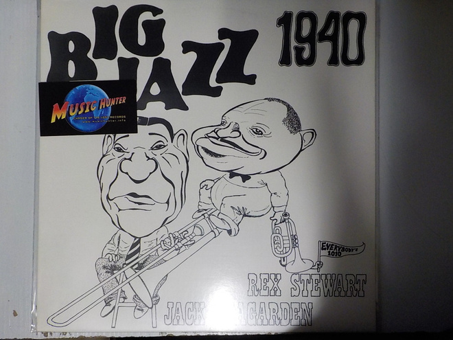 REX STEWART JACK TEAGARDEN-BIG JAZZ 1940 EX+/EX+  LP