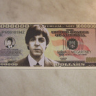 Paul McCartney miljoona dollaria seteli. - pikkukuva 1