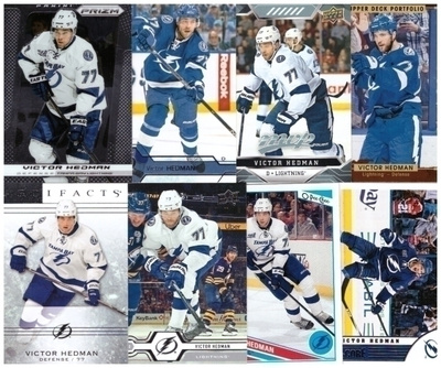 8 x VICTOR HEDMAN Tampa Bay Lightning