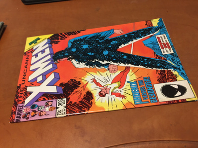 MARVEL THE UNCANNY X-MEN 203/1988 HYVÄ