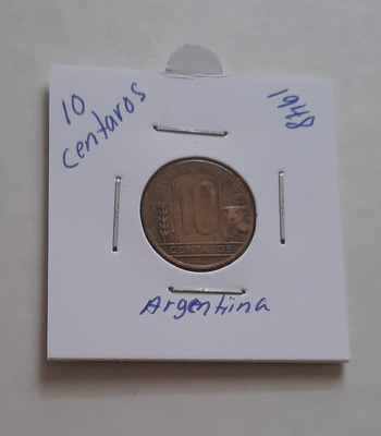 Argentina 10 centavos 1948