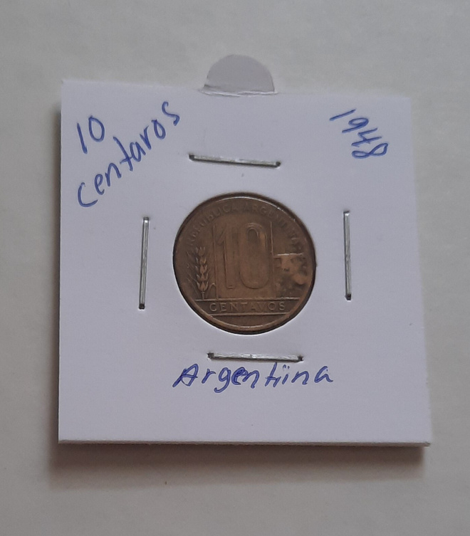 Argentina 10 centavos 1948