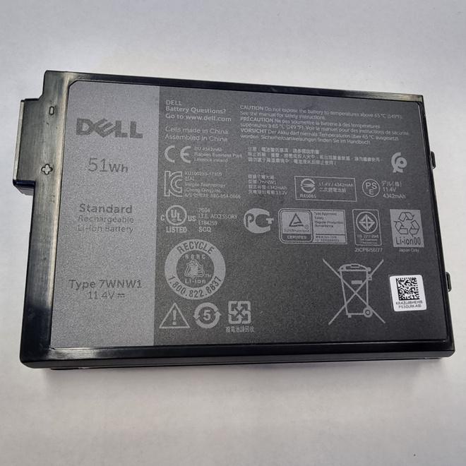 Kannettavan original akku Latitude Rugged 7424 5424 5420 ym