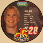 Jani Rita Jokerit pyöreä kiekkojuustokortti - pikkukuva 1