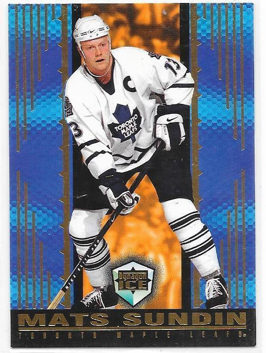1998-99 Pacific Dynagon Ice #184 Mats Sundin Toronto